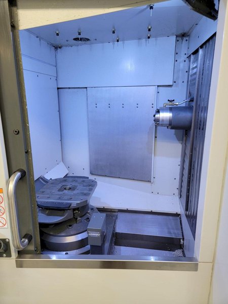 Haas EC-400 Pallet Pool 4-Axis CNC Horizontal Machining Center with 6-Station Pallet Pool, 12,000 RPM Spindle, Full 4th Axis, 100 Station Tool Changer, 1000 PSI Through Spindle Coolant, and Probing.
