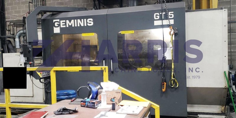 Used, 48" x 78" Geminis Model GT5 G2 - Flat Bed CNC Lathe with Y Axis