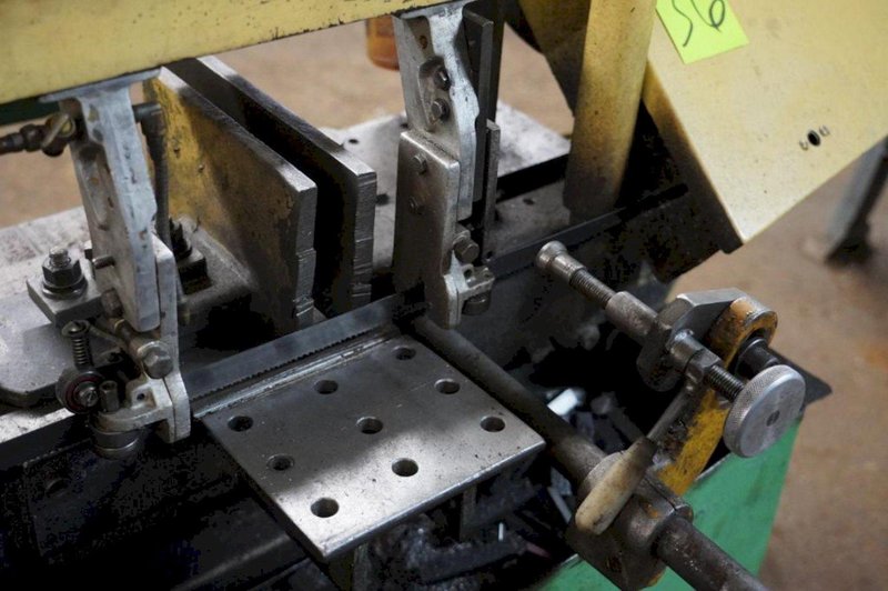 9" X 17" WELLS W9 HORIZONTAL BANDSAW. STOCK # 1261722