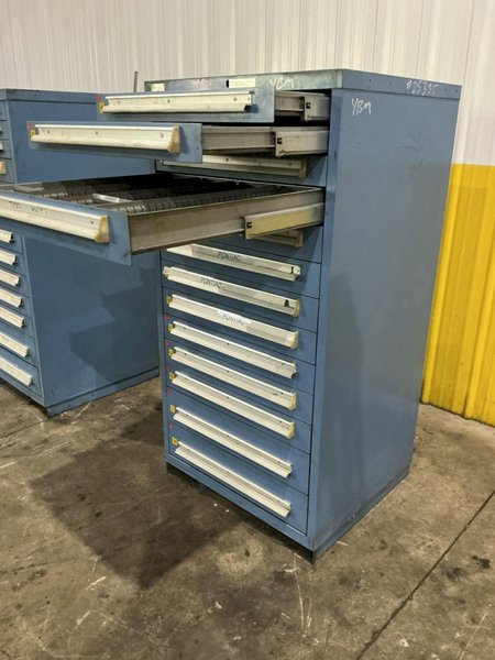 13 DRAWER x 30" x 28" x 59" HIGH LYON TOOL STORAGE CABINET: YOBRO #25395