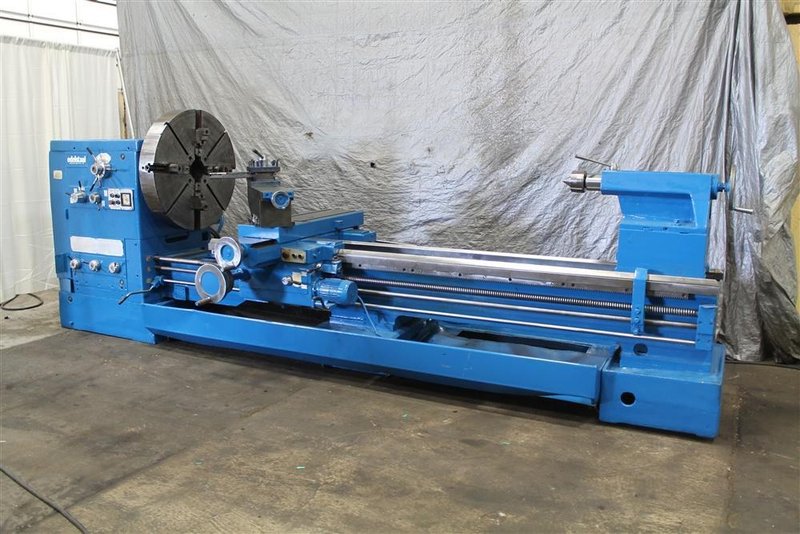40" X 120" EDELSTAAL GAP BED ENGINE LATHE: STOCK #59735