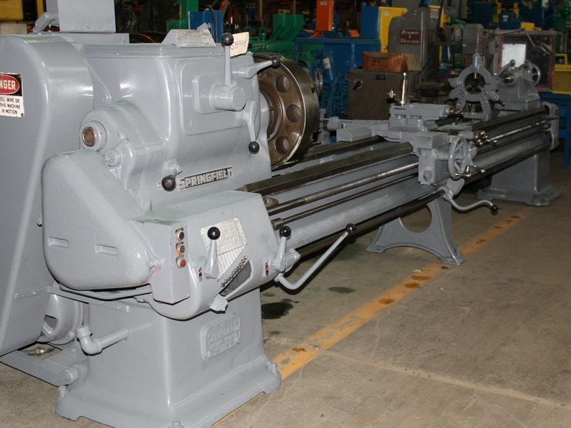 32&quot; X 132&quot; SPRINGFIELD ENGINE LATHE: STOCK #58998