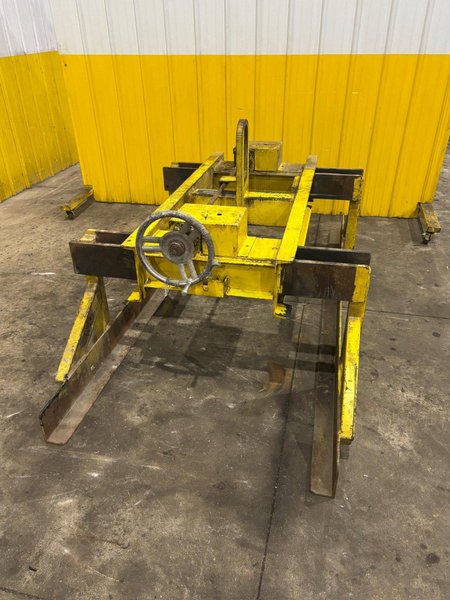 10,000 LBS x 24&quot; TO 80&quot; WIDE CALDWELL MODEL MODEL #TSL-10-72-24-16 CRANE SHEET LIFTER 2005: YOBRO #24529