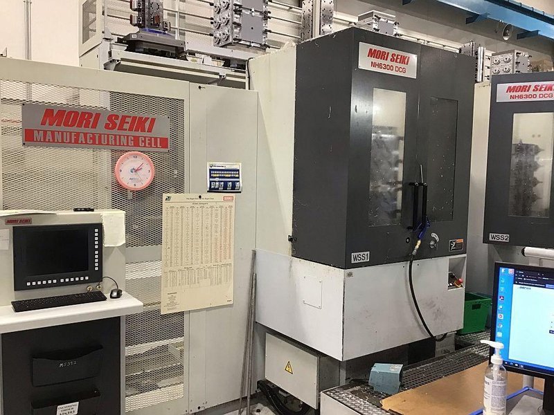 2007 - Mori Seiki NH6300DCG - 175 ATC
2006 - Mori Seiki NH6300/50 - 135 ATC
2004 - Mori Seiki NH6300/50 FMS - 60 ATC
CNC Horizontal Machining Center with 32 Pallets &amp; more
