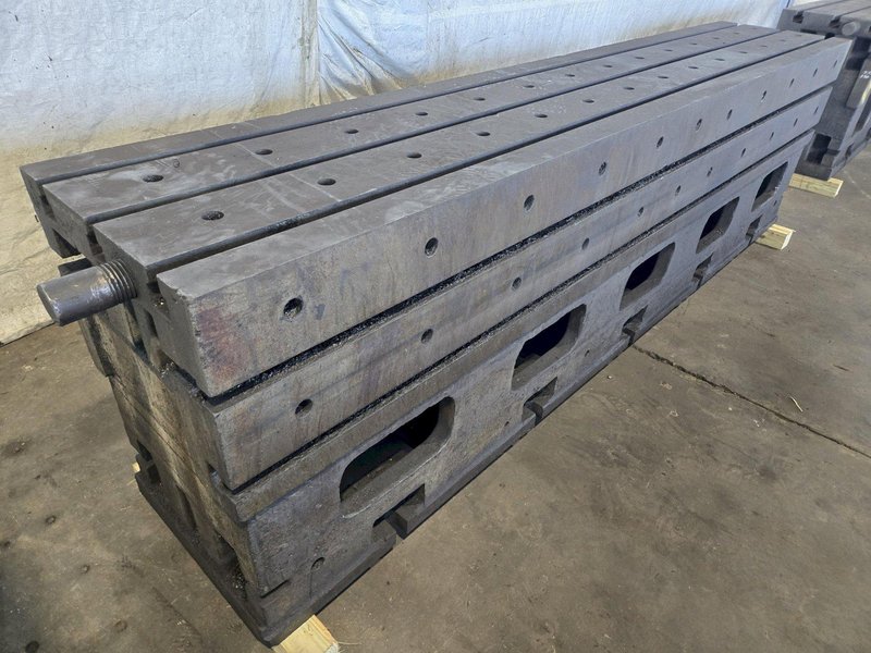24" W X 128" L X 36" H T-SLOTTED BOX TYPE HEAVY DUTY RISER SET(3X TOTAL). STOCK #0548726