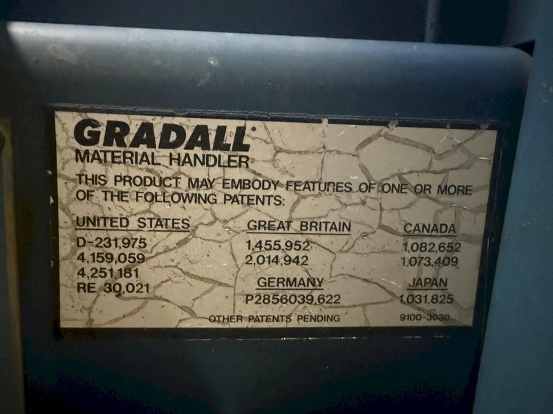 10,000 LBS X 54' GRADALL MODEL 544C-10 TELEHANDLER: STOCK #21248