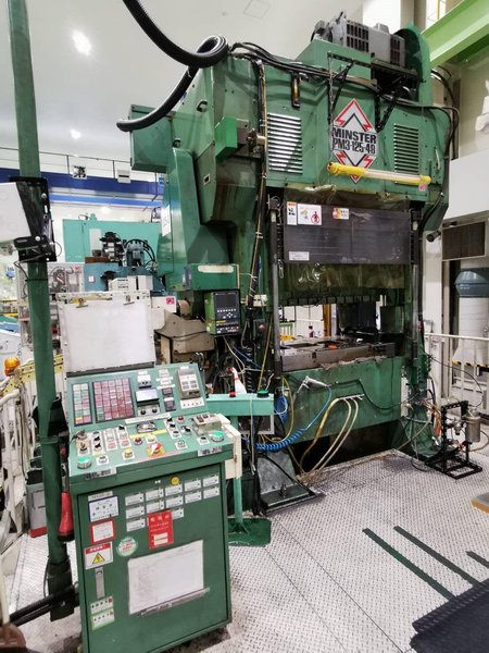 Minster PM3-125-48 Straight Side Precision Press