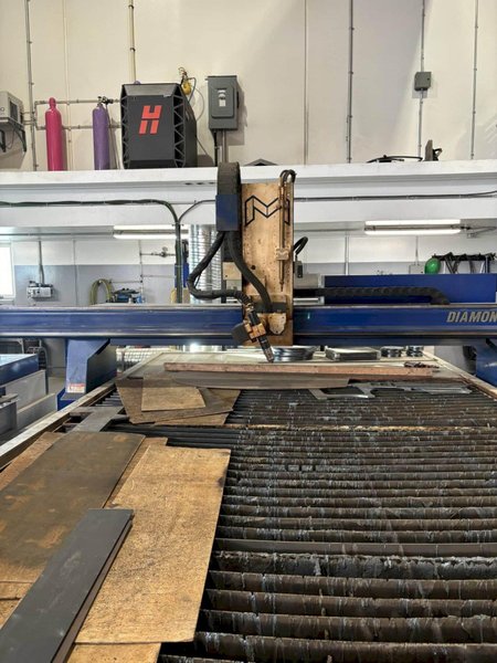 8’ x 12’ Machitech Diamond Cut CNC Plasma, 2020 – Hypertherm XPR 300, 5-Axis Full Contour Beveler