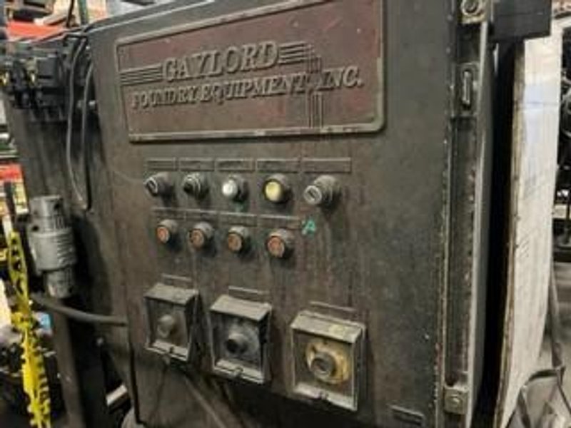 Gaylord model satb-30sp Semi-Auto Core Blower, Direct logic 206 plc controls