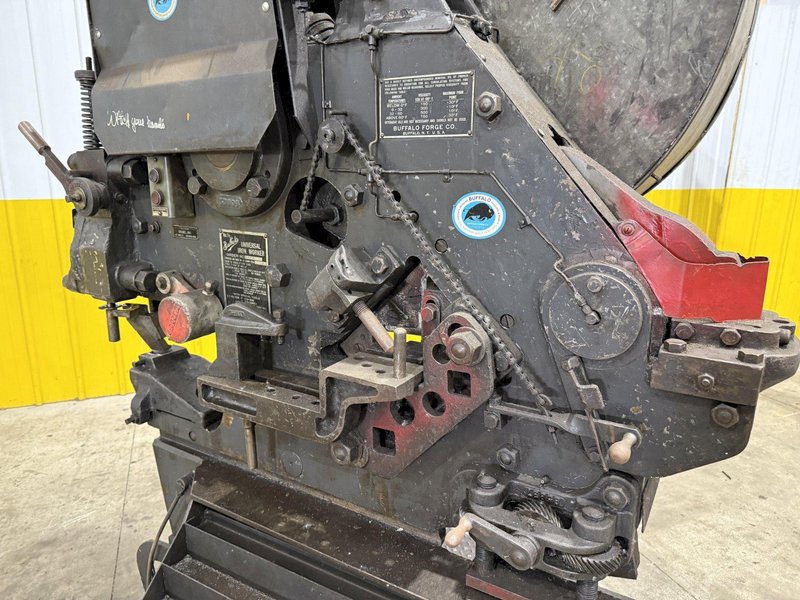 50 TON BUFFALO MODEL #1/2 MECHANICAL IRONWORKER: STOCK #22852