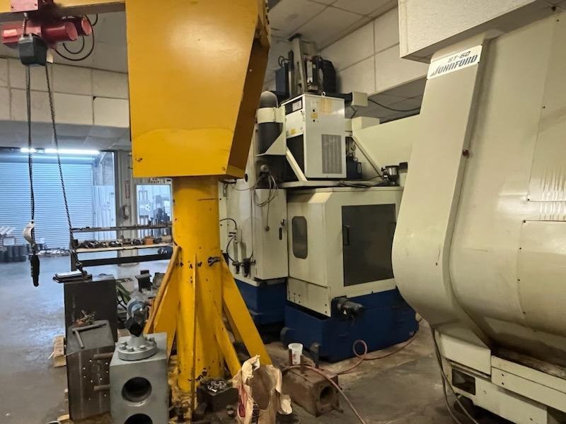 Johnford DMC 1500H Bridge Mill, 2001 – 4th Axis, 1000 psi TSC, Rotary Table Low Hours