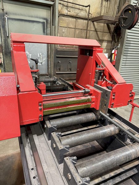 20” X 24” AMADA VT-5063SW CNC VERTICAL TILT-FRAME BANDSAW W/ 96” AUTO FEED SYSTEM. (NEW IN 2025) STOCK #1218725