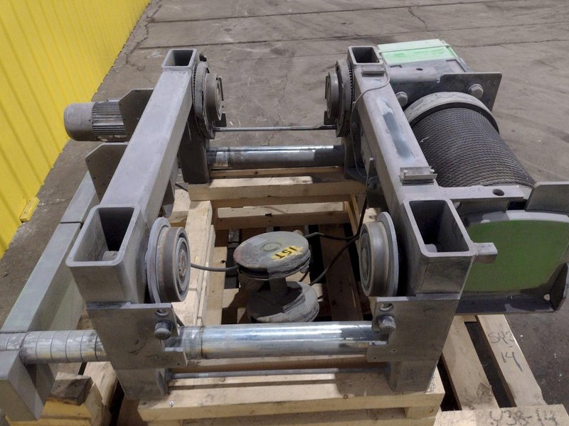 15 TON STAHL UNDERSLUNG HOIST AND POWER TROLLY: STOCK #19749