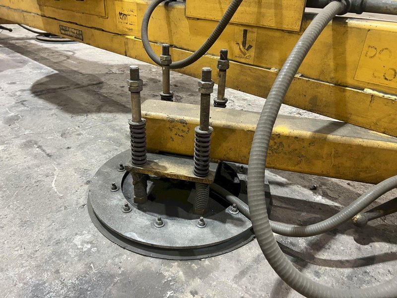 10,000 LBS ANVER 4-PAD VACUUM POWERED SHEET LIFTER: STOCK #20350
