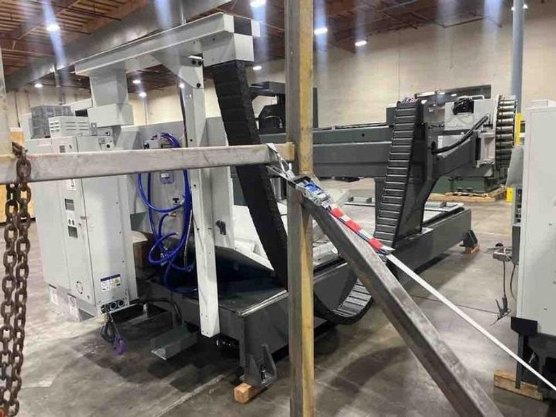 Haas GM‑2 CNC Gantry Mill, 2024 – Probe, TSC, Chip Auger