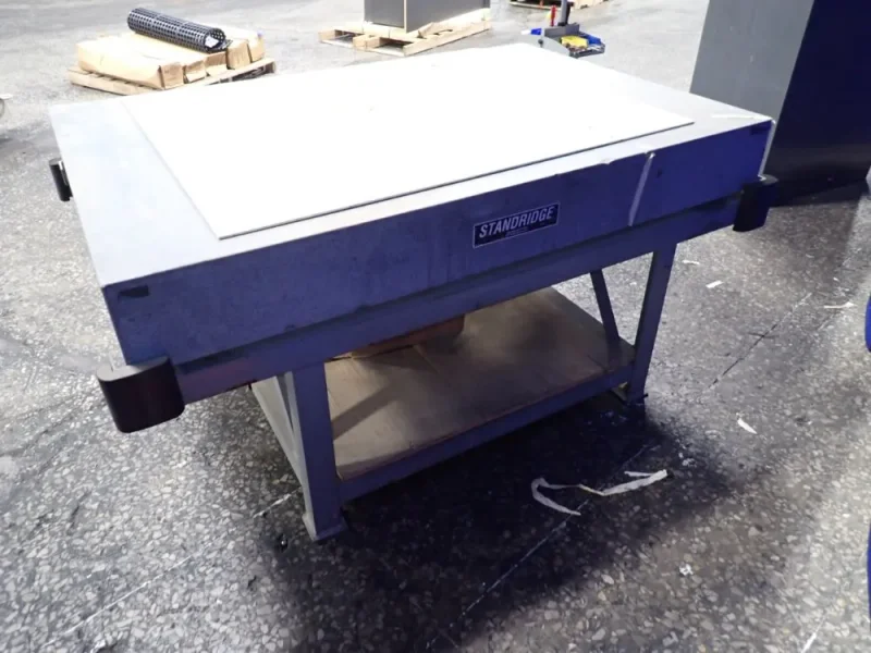 STANDRIDGE 72" X 48" GRANITE TOP WORK BENCH