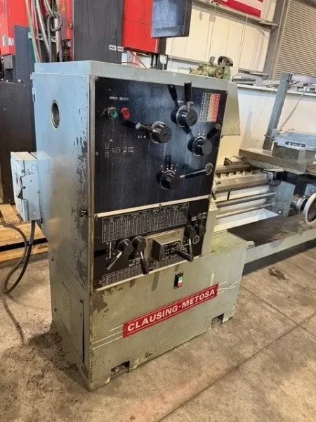 Clausing Metosa C2487 24”/34” x 87”cc Engine Lathe DRO #7687