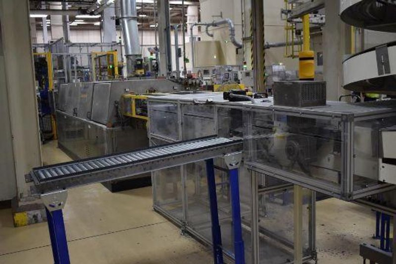 Ransohoff Leanveyor Stainless Steel High-Production 2-Stage Washer