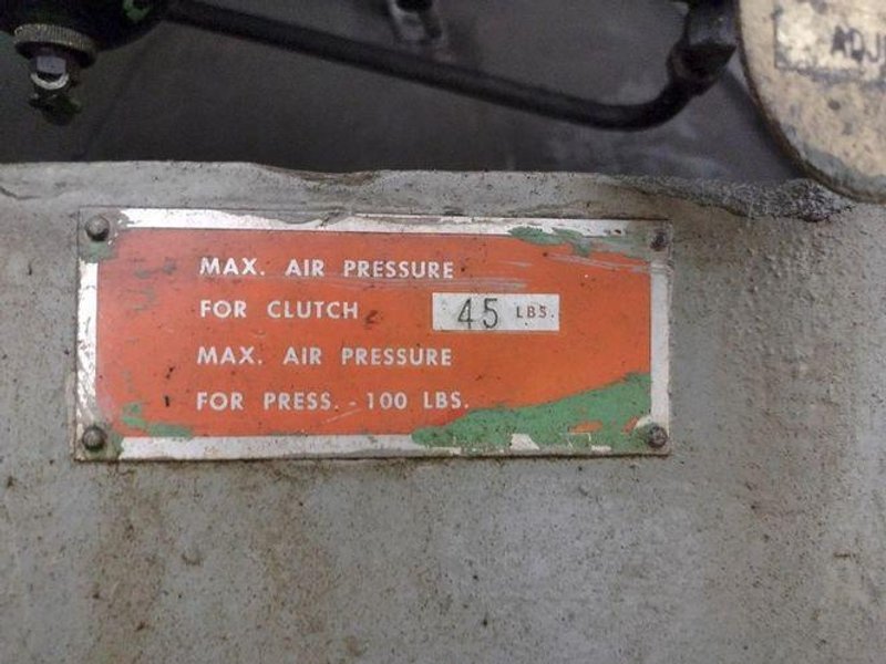 Bliss 110 Ton Stamping Punch Press  -  C-110
