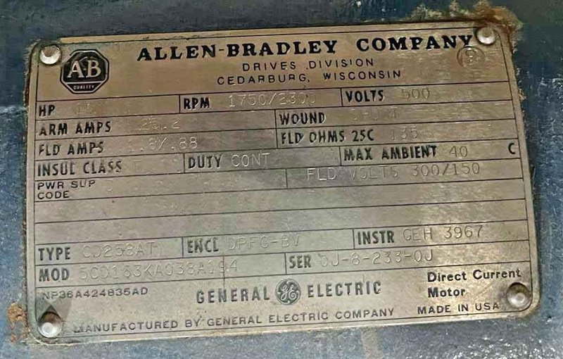 36&quot; x 0.040&quot; Bradbury Leveler - 5 HI STOCK# 2877