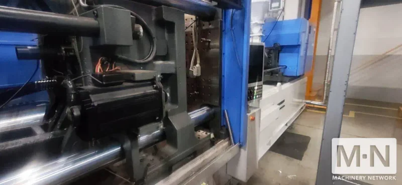 500 TON 43.6 OZ JSW MODEL J450-ADS-1400/HS10 HIGH SPEED INJECTION MOLDING MACHINE MFG 2017/2016