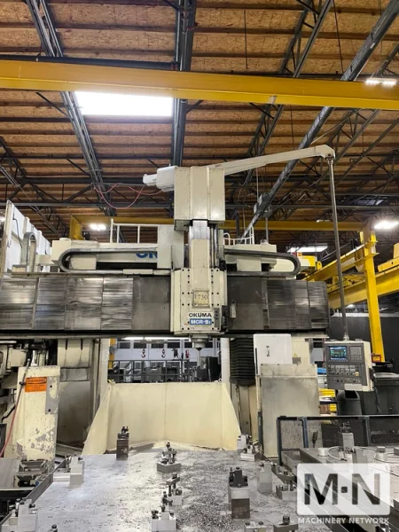 Okuma MCR-25-BII Bridge-Type CNC Universal Machining Center - New 1996