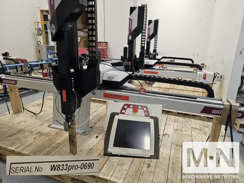 WITTMANN MODEL W833 PRO SERVO ROBOT MFG 2020  (3) AVAILABLE