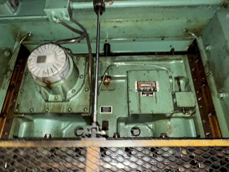 150 TON MINSTER P2-150-54 PIECE MAKER STRAIGHT SIDE HIGH SPEED PRESS WITH MINSTER FEEDLINE. STOCK # 0431226