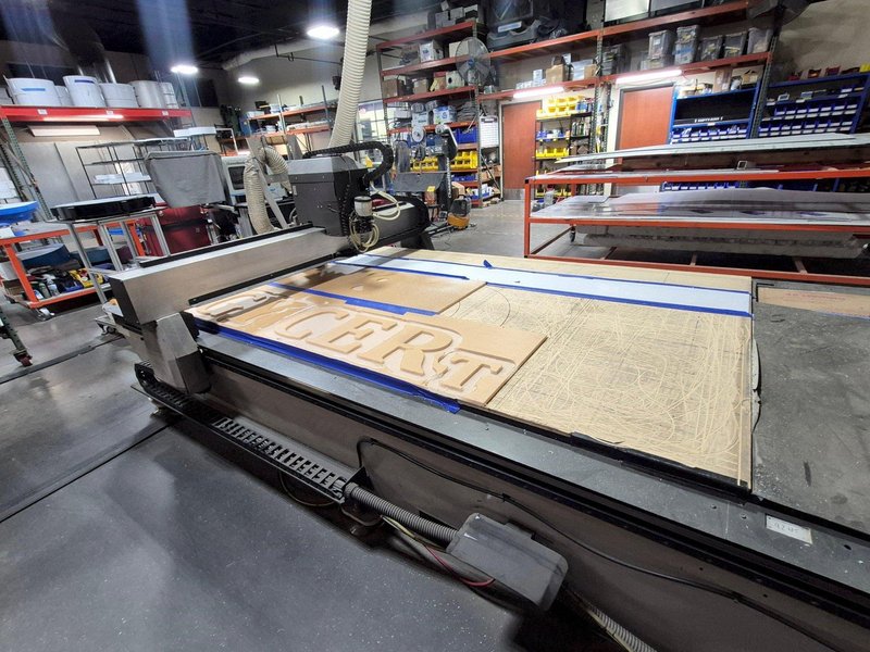 2012 Multicam 1000 Series Router (#5848)