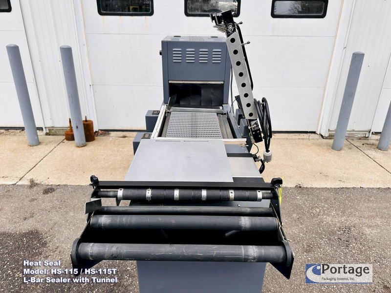 HEAT SEAL Model: HS-115 &amp; HS-115T  ||  Combination L-Bar Sealer &amp; Heat Tunnel