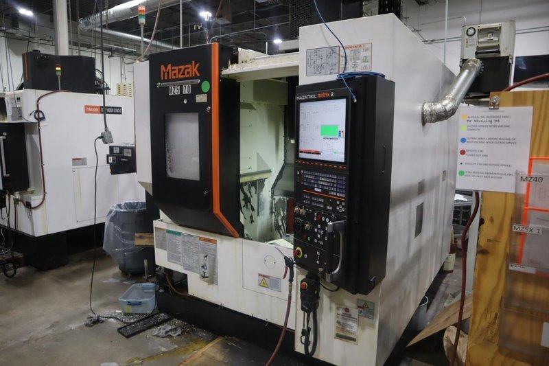 Mazak VCU-400A-5X 5-Axis CNC Vertical Machining Center, Mazatrol Matrix 2 CNC, 12K RPM, 30 ATC - New 2013- Auction Item