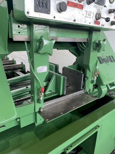 12" X 16" DOALL MODEL C-80 HORIZONTAL BANDSAW. STOCK # 0686624.