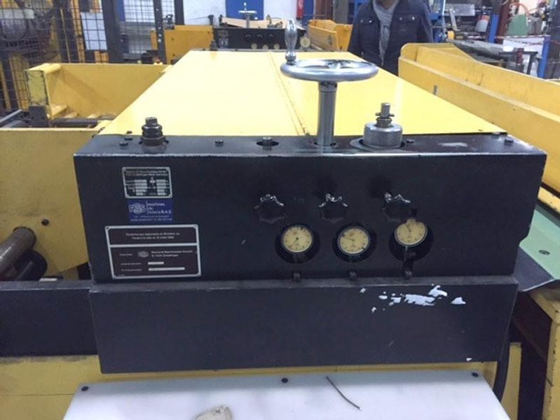 RAS decoil/cut to length 1500 x 2 mm