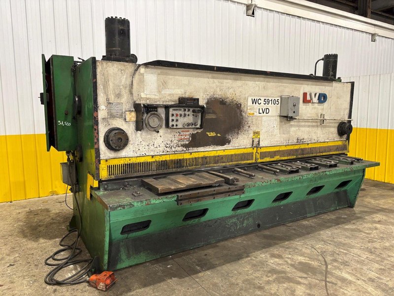 12' X 1/2" LVD MODEL #12-OH-50 HYDRAULIC POWER SHEAR: STOCK 16342