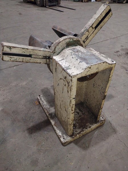 2,500 LB X 20&quot; AMERICAN STEEL LINE PULL OFF COIL REEL UNCOILER: STOCK #19259