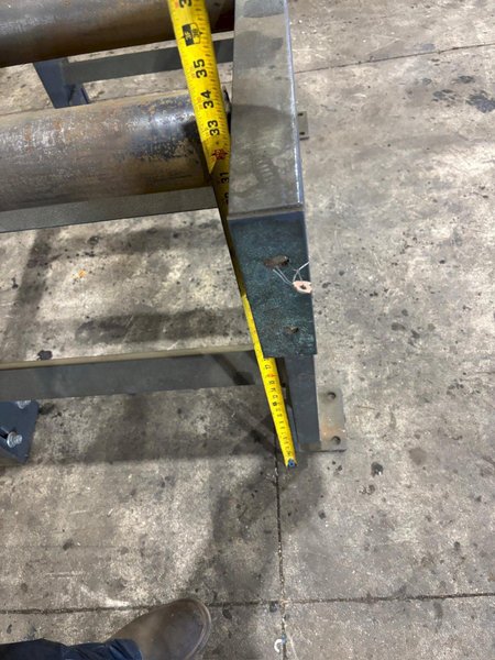 24&quot; X 60&quot; ROLLER CONVEYOR TABLE: YOBRO #24490