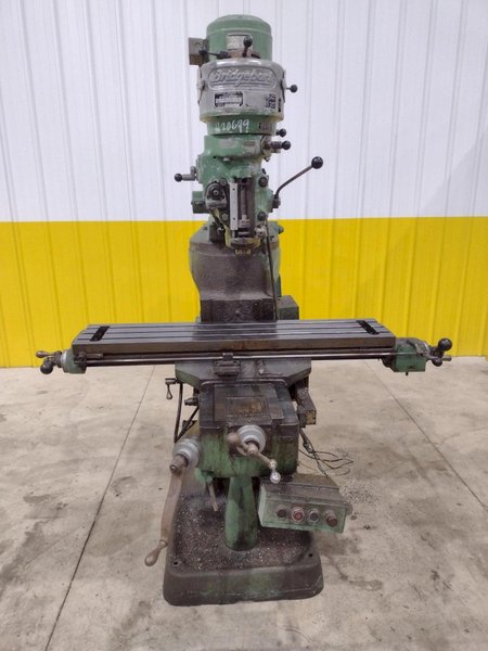 1 HP BRIDGEPORT SERIES I VERTICAL MILL / MILLING MACHINE: STOCK #20699