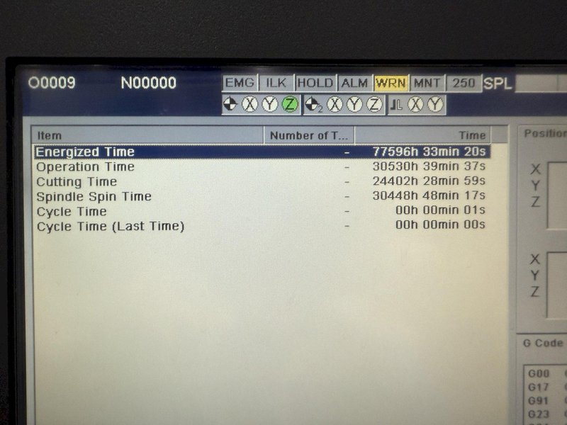 Makino F9 CNC Vertical Machining Center For Sale - 2015