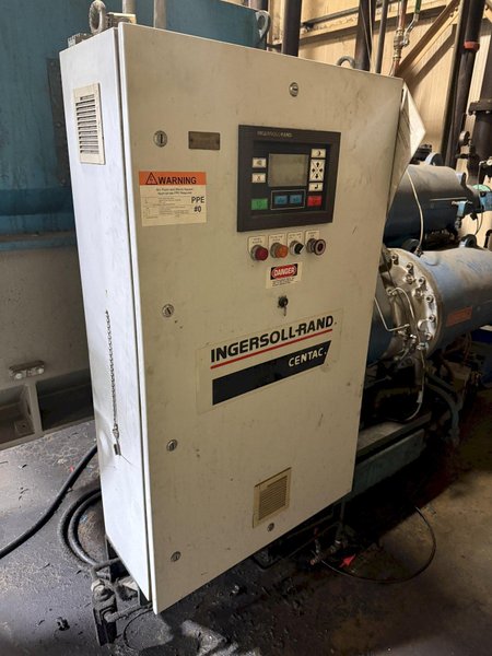 500 HP INGERSOLL RAND CENTAC CENTRIFUGAL AIR COMPRESSOR: YOBRO #24733