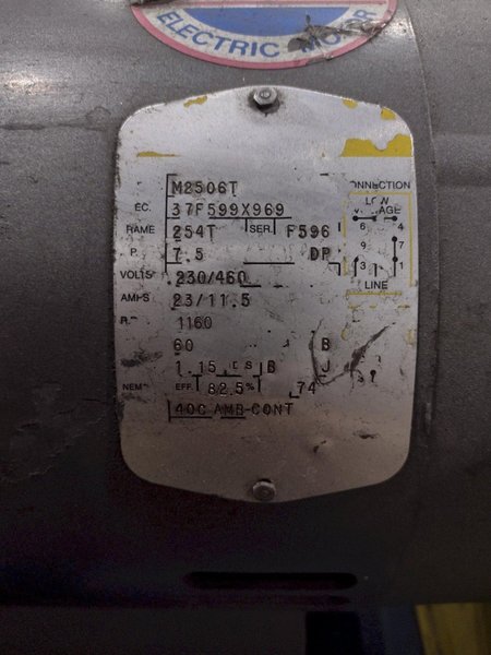 52″ x 14 GAUGE WYSONG MODEL #HS-1252 MECHANICAL SHEAR