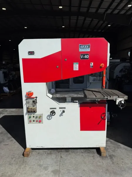 DAKE JOHNSON V-40 Vertical Band Saw #7838
