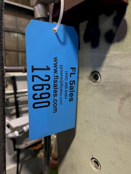 Hall model RT3 permenant molding machine with controls s/n 5008, 33&quot; x 20&quot; platen