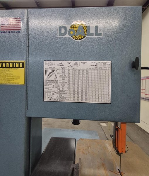 26” x 13” DOALL 2613-v3 VERTICAL BAND SAW-2016