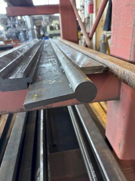 108" X 1 7/8" X 5 7/8" PRESS BRAKE RADIUS DIE. STOCK# 0875224