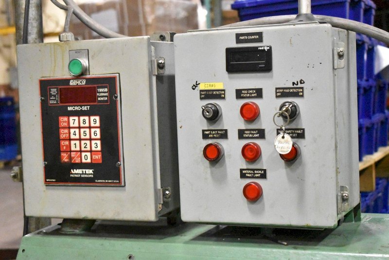 150 Ton Minster P2-150-54 Piece-Maker Highspeed Mechanical Stamping Press, Refurbished in Process