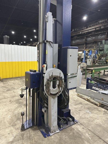 2016 ROBOPAC MODEL ROTOTECH-CS-708  FLOOR MOUNTED SEMI-AUTOMATIC STRETCH WRAPPER : STOCK #22319
