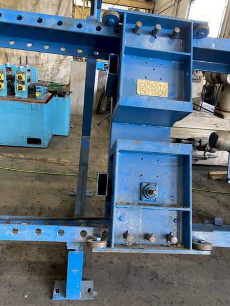 150 TON X 20' DAKE HORIZONTAL INCLINED WHEEL PRESS: STOCK #56640