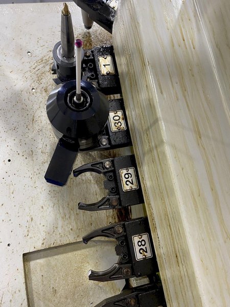 MAZAK FH-580/40 CNC HORIZONTAL MACHINING CENTER. STOCK # 0950722