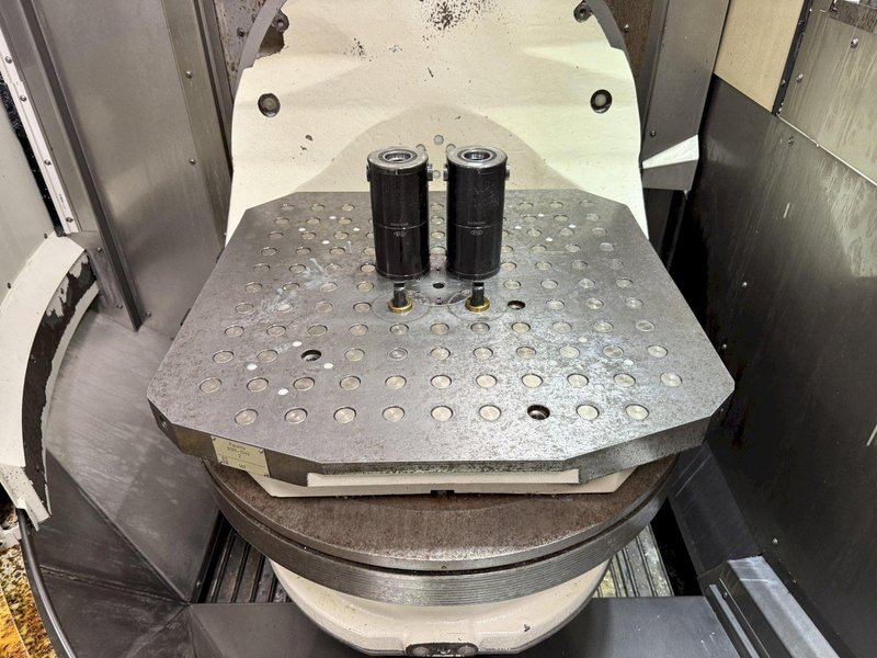 Used 2015 Grob G550 5-Axis CNC Horizontal Machining Center For Sale with 10 Station Pallet Pool