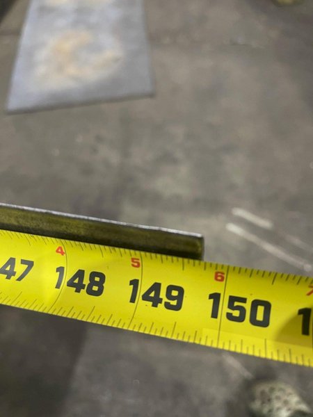 149&quot; MALE ACCUTE PRESS BRAKE DIE: STOCK #78053